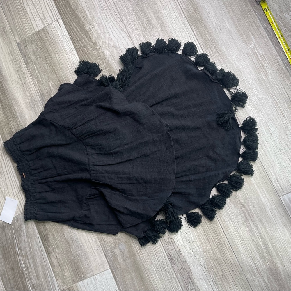MISA LOS ANGELES Tassel Trim high low skirt - Picture 4 of 12
